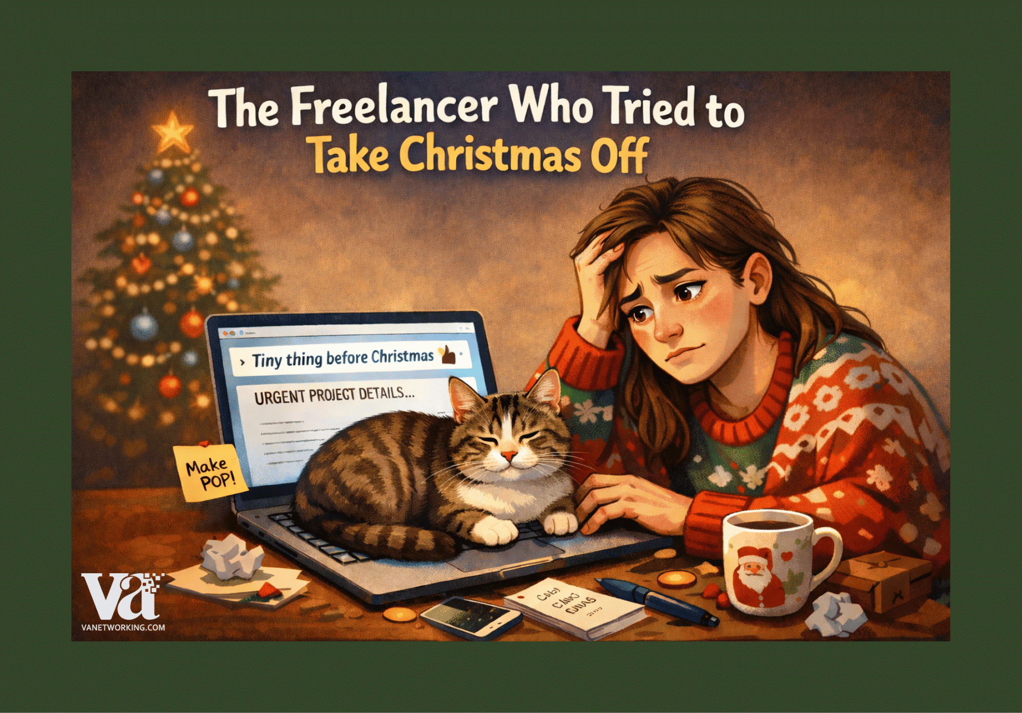 The Freelancer Who Tried to Take Christmas Off